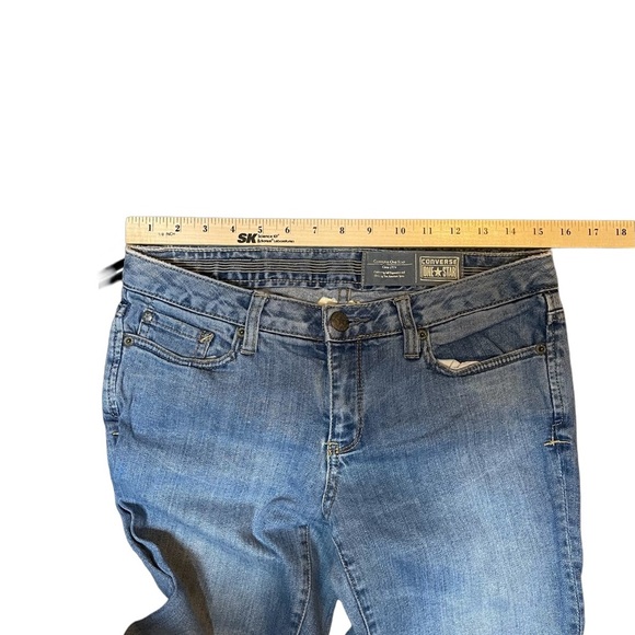 Converse One Star Circa 1976 light wash blue jeans. Women size 8 Y2K bootcut. - Picture 7 of 13